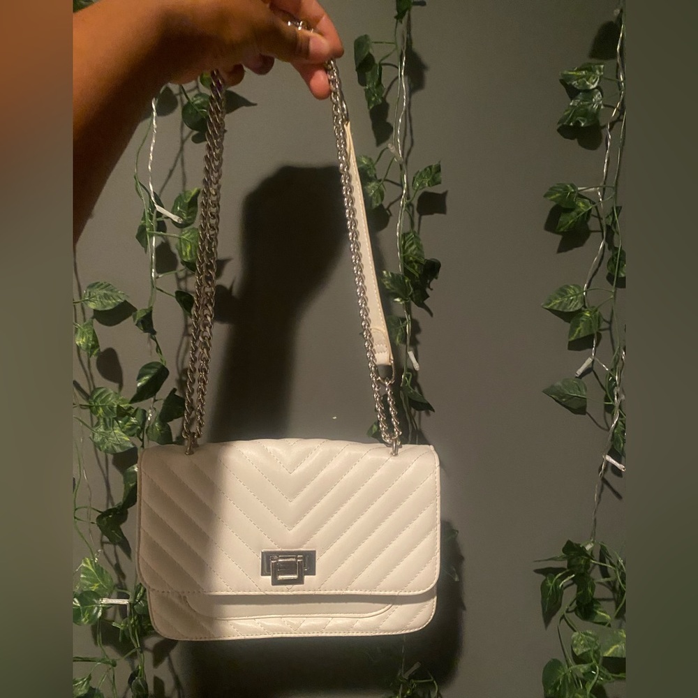 Ardene White Evening Bag